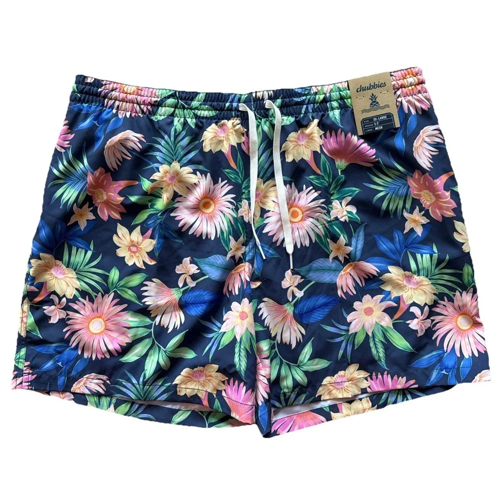 Chubbies Men's 'The Big Bloomers' 5.5